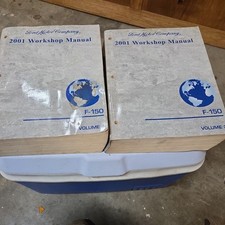 2001 Ford F 150 Pickup Truck Service Manuals Set of 2