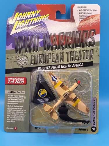 Johnny lightning curtiss 40 - johnny, p-40
