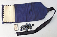 WW2 Royal Navy Sailors Housewife Sewing Kit Roll With Buttons & Needles