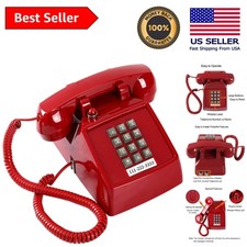 Old-School Red Telephone -
