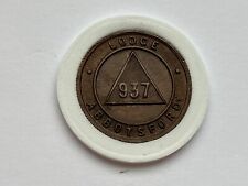 Scotland Masonic Penny Token - Lodge Abbbotsford - #937