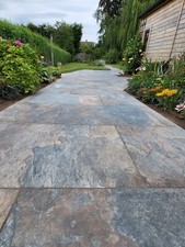 Copper slate porcelain paving - slate,