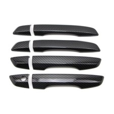Door Handle Cover Trim for Honda Civic 2016 2017 2018 2019 Carbon Fiber Style