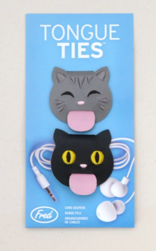 Fred cat novelty tongue ties - fred,