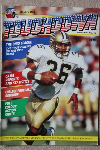 Nfl touchdown magazine - nfl,