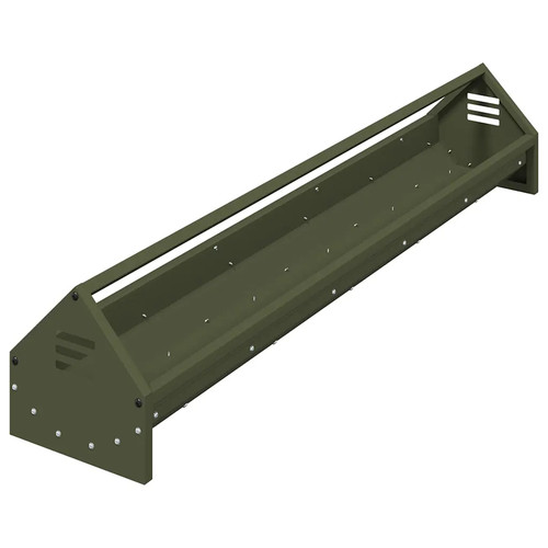 Chicken feeding trough - trough, feeder