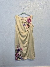 Coast Dress Size 18 Satin