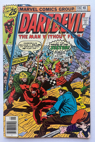 Marvel comics daredevil - marvel, #136