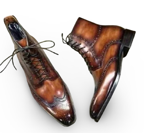 Latest handmade brown genuine - brown,