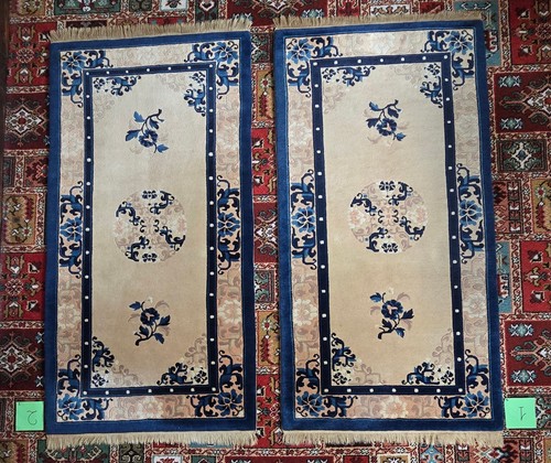 Unique pair antique peking - unique, of