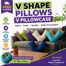 V Pillow With FREE V