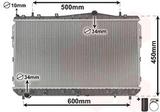RADIATOR, ENGINE COOLING FOR