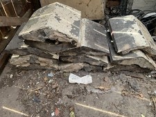 Reclaimed Staffordshire Blue Wall Copings X10