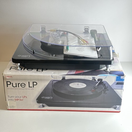 Ion pure usb turntable - lp,
