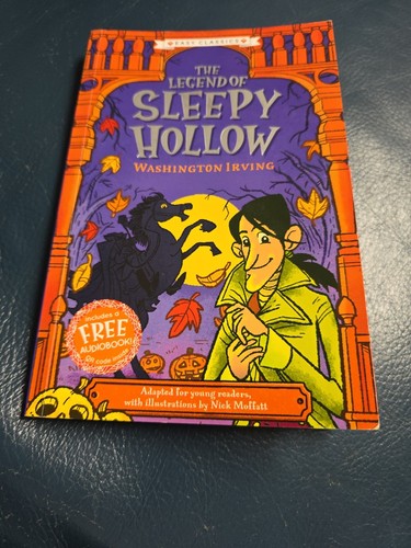 Sleepy hollow book reading - sleepy,