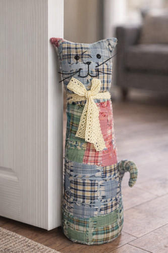 Patchwork crisscross cat - crisscross,