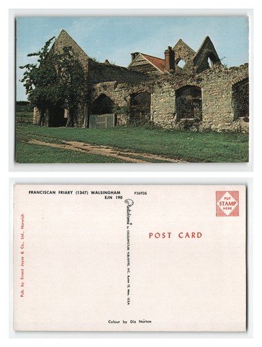 Postcard franciscan friary - -,