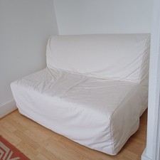 IKEA LYCKSELE MURBO 2-seat sofa-bed, Ransta natural