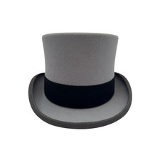 Moss Bros Grey Top Hat –