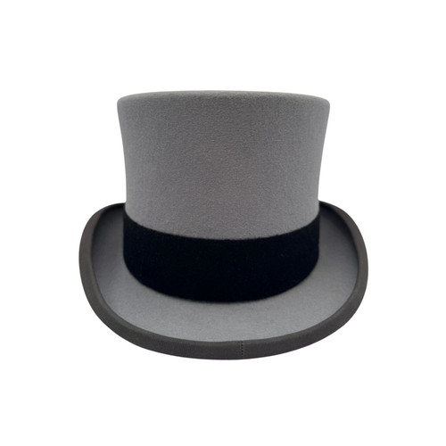 Moss bros grey top - hat, –