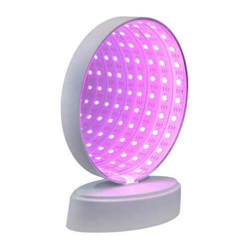 Infinity mirror tunnel - tunnel, light