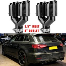 Dual 4 out carbon - 2.5"in,