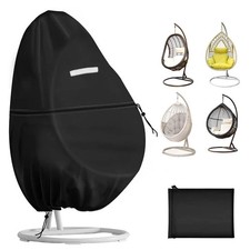 190x115cm Heavy Duty Oxford Egg Chair Cover Waterproof Dustproof