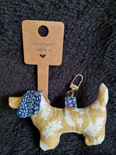 Sausage dog keyring - sausage,