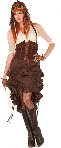 Adult steampunk saloon girl - saloon,