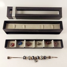 Rhona Sutton 925 Sterling Silver Bracelet & 14 Charms