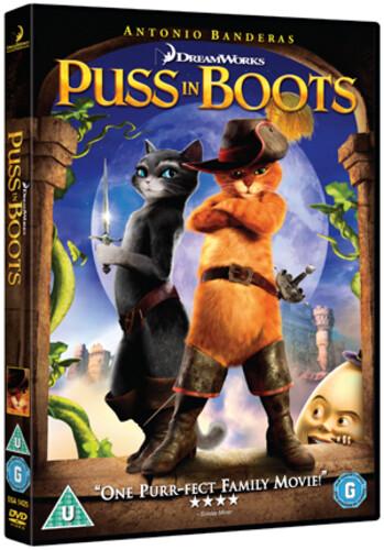 Puss boots dvd - in, (2012)