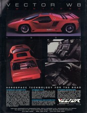 Vector W8 Twin Turbo Brochure