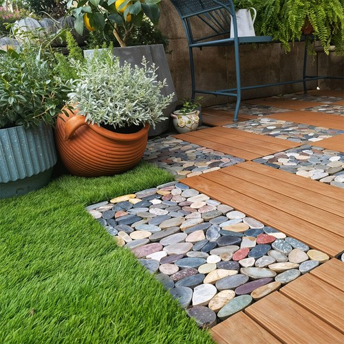 Deck tile decking panel garden - decking,