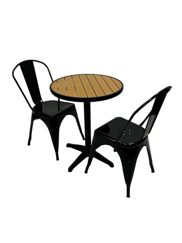 Cafe bistro dining set tolix - cafe,