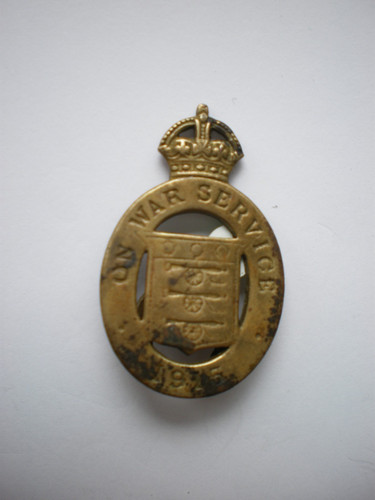 Wwi war service - on, lapel