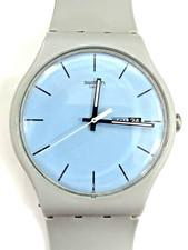 A 2024 SWATCH BIOSOURCED WATCH SO29M702 BLUEBERRY SKY Boxed Instructions Works
