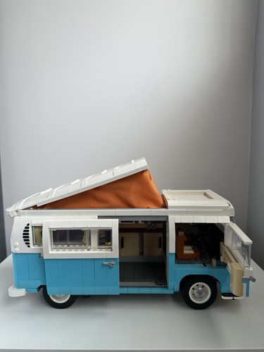Lego icons blue volkswagen t2 - lego,