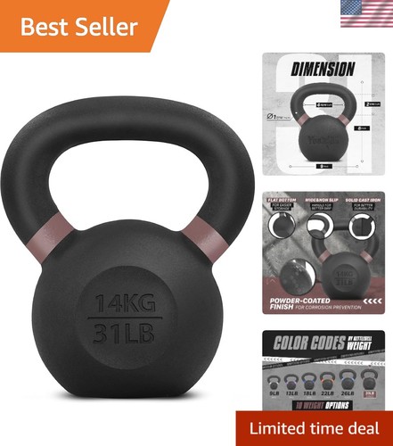 Durable non slip kettlebell - non-slip,