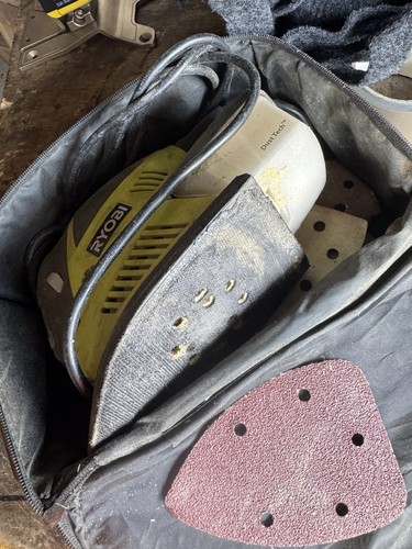 Ryobi dust tech corded - tech, detail