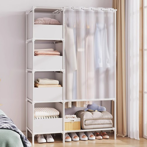 Large wardrobe clothes closet - wardrobe,