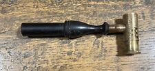 Antique English Adjustable Powder & Shot Measure with 20g Rammer Handle