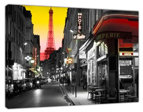 Paris eiffel tower - paris, yellow