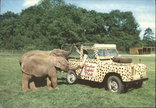 Vintage windsor safari park - safari,