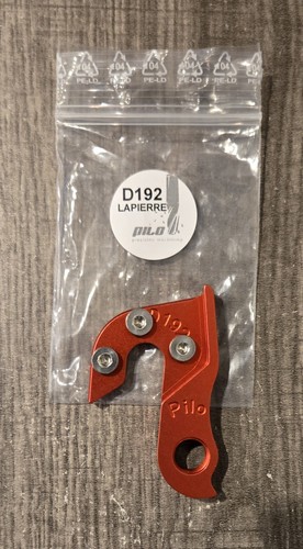 Red derailleur hanger - derailleur,