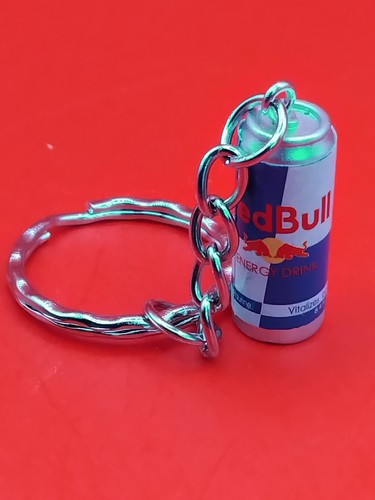 Red bull energy drink keyring - drink,