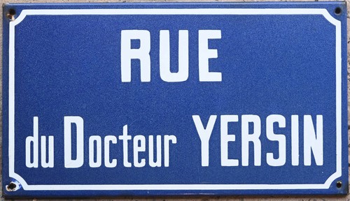 Old french street - street, sign