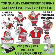 Father Christmas PES DST JEF