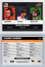 Babybay, Effect, Agilities #LL-6 Overwatch League 2019 UD League Leaders Card