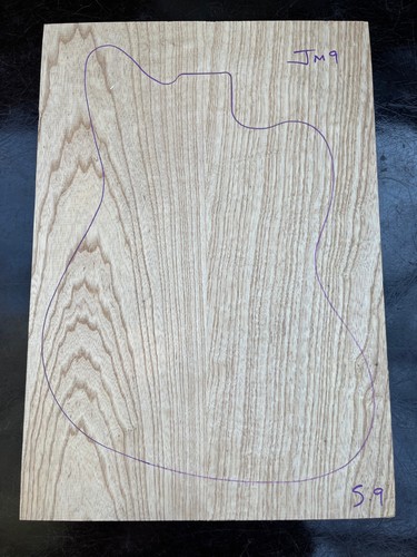 Swamp ash two piece guitar - ash, two-piece