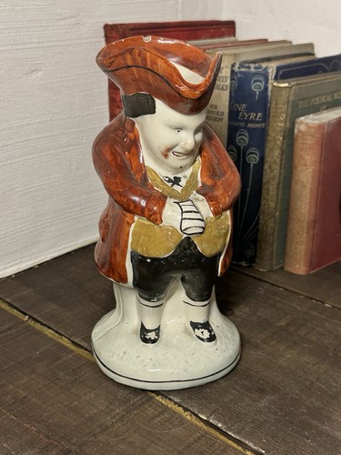 Antique staffordshire toby jug - toby,